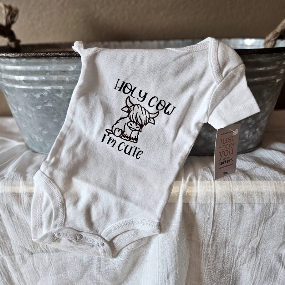Custom Made Baby Onsie